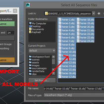 Import sequence model